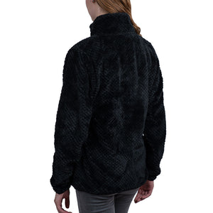 Polar Llaima Sherpa Suave Mujer Negro
