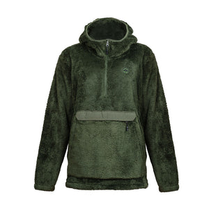 Polar Llaima Sherpa Hoodie Hombre Verde