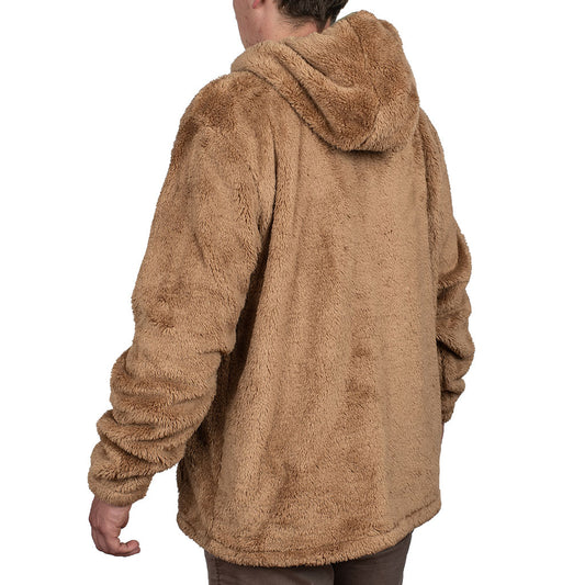 Polar Llaima Sherpa Hoodie Hombre Camel