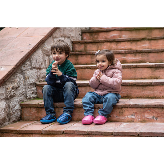 Pantufla Llaima Outdoor Acolchada Kids Rosado