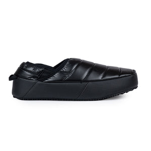 Pantufla Acolchada Mujer Negro