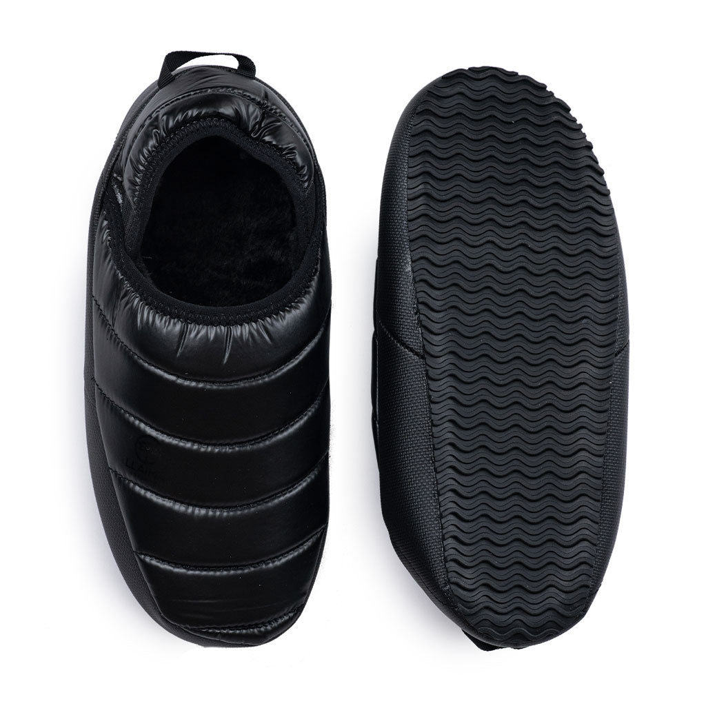 Pantufla Llaima Outdoor Acolchada Negro