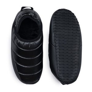 Pantufla Acolchada Hombre Negro