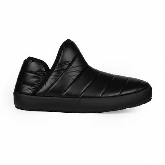 Pantufla Acolchada Talla 35-36 Caña Alta Negro Llaima Talla 35-36