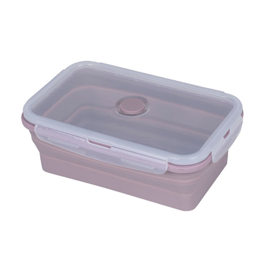 Contenedor Silicona Plegable 1200 Ml Rosado