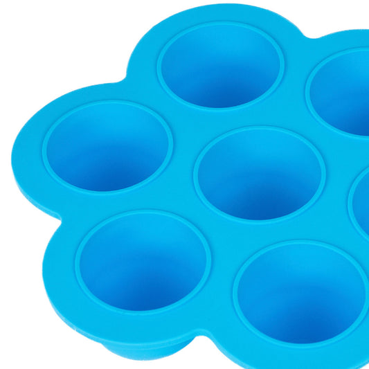 Molde Silicona Comida Bebé Celeste