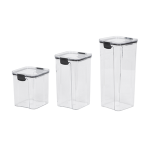 Canister Hermético Clip 950 Ml Negro