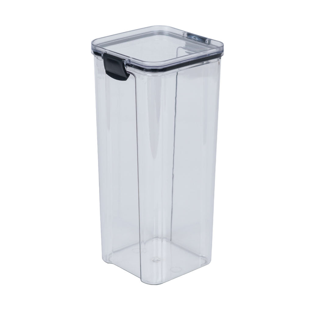 Canister Hermético Clip 1800 Ml Negro