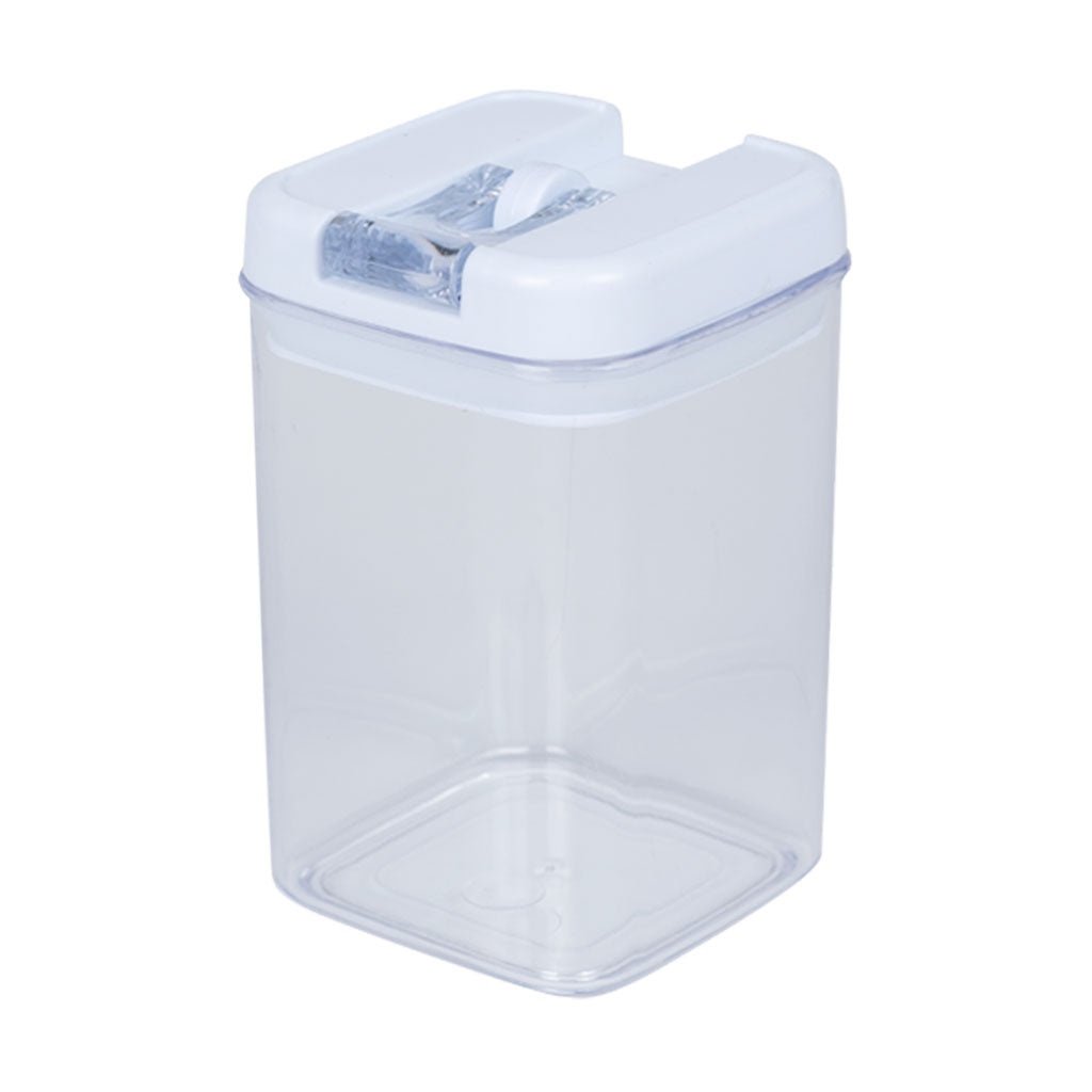 Canister Hermético A Presión 800 Ml Blanco