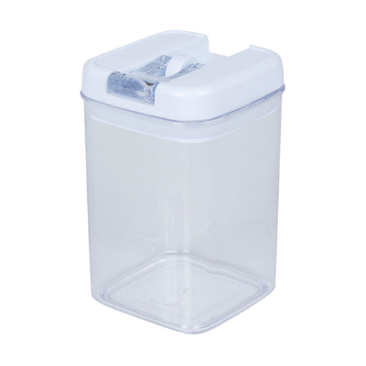 Canister Hermético A Presión 800 Ml Blanco