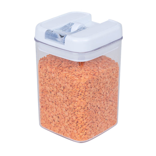 Canister Hermético A Presión 800 Ml Blanco