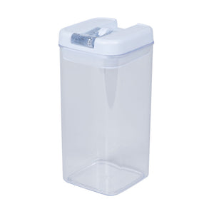 Canister Hermético A Presión 1.200 Ml Blanco