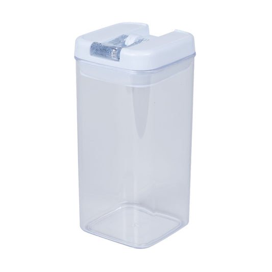 Canister Hermético A Presión 1.200 Ml Blanco