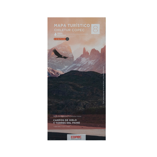 Mapa 8: Campos De Hielo Y Torres Del Paine