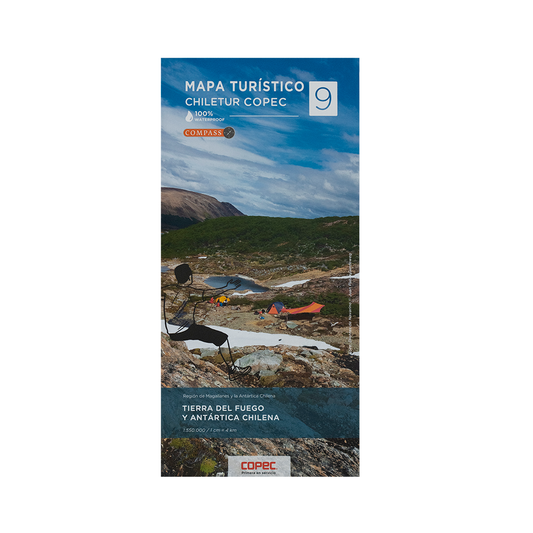 Mapa 9: Tierra Del Fuego Y Antártica Chilena