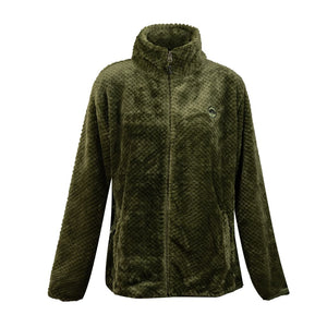 Polar Llaima Sherpa Suave Mujer Verde