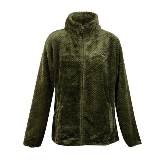 Polar Llaima Sherpa Suave Mujer Verde