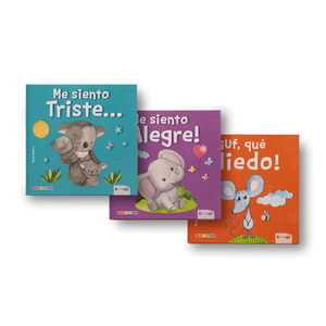 Set 3 Libros Mis Primeras Emociones