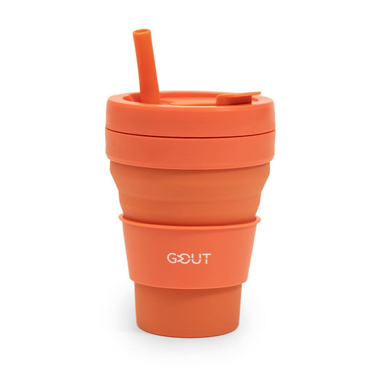 Mug Gout Silicona Plegable Rosado