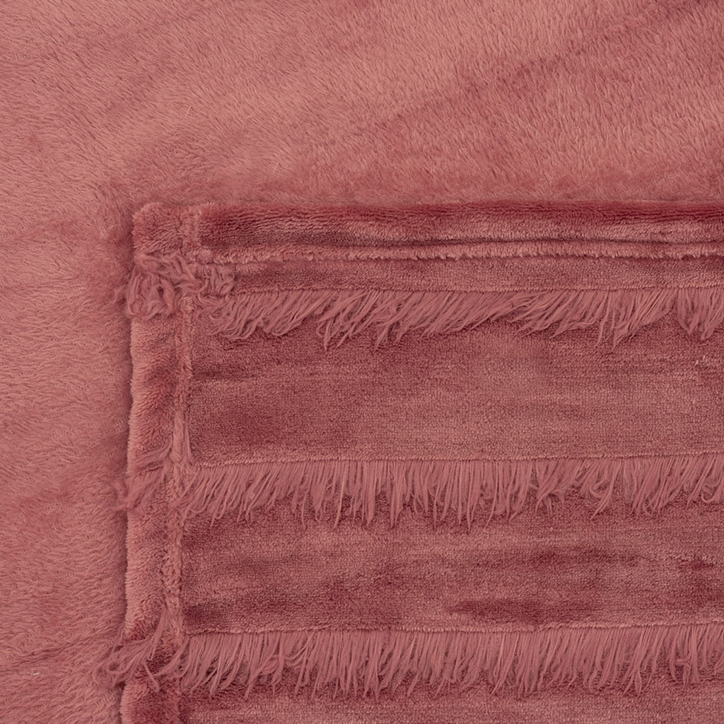 Manta de Polar Soft Rosado