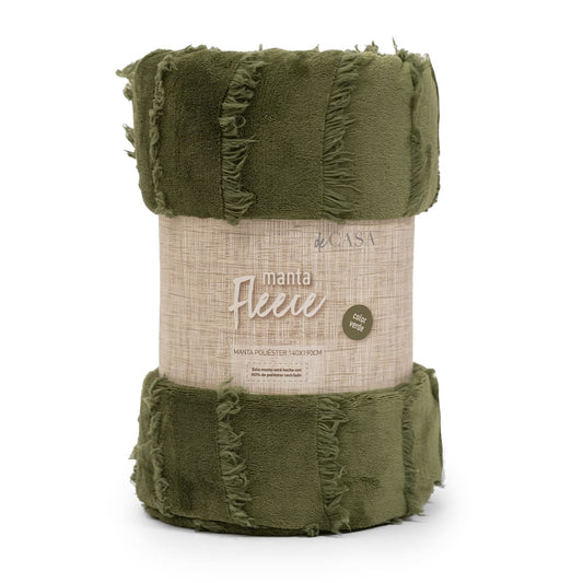 Manta de Polar Soft Verde