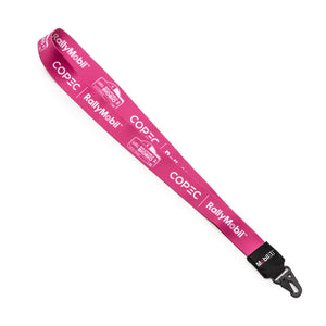 Lanyard Rosado WRC