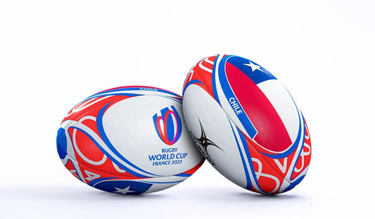 Pelota Rugby RWC2023 Chile Flag - 5