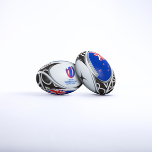 Pelota Rugby Gilbert. New Zealand Flag - 5
