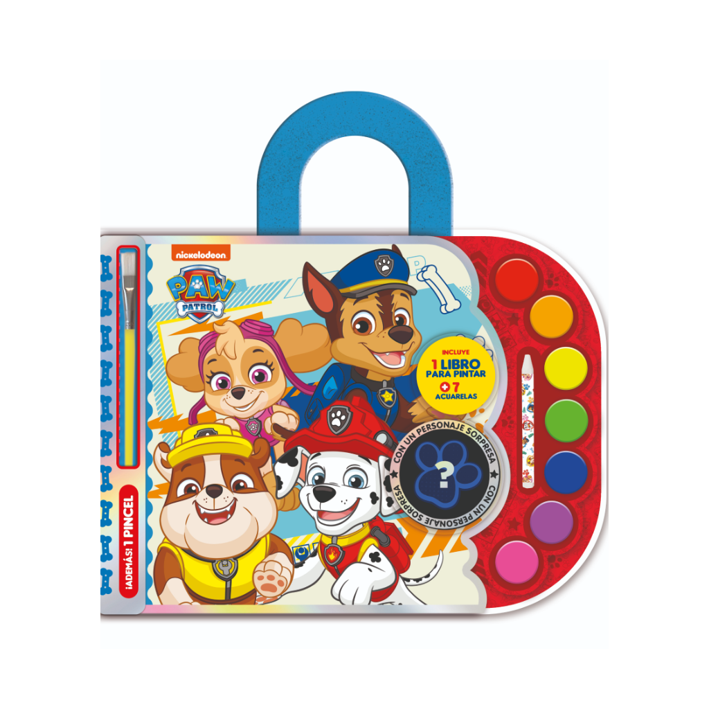 Set Acuarelas Paw Patrol