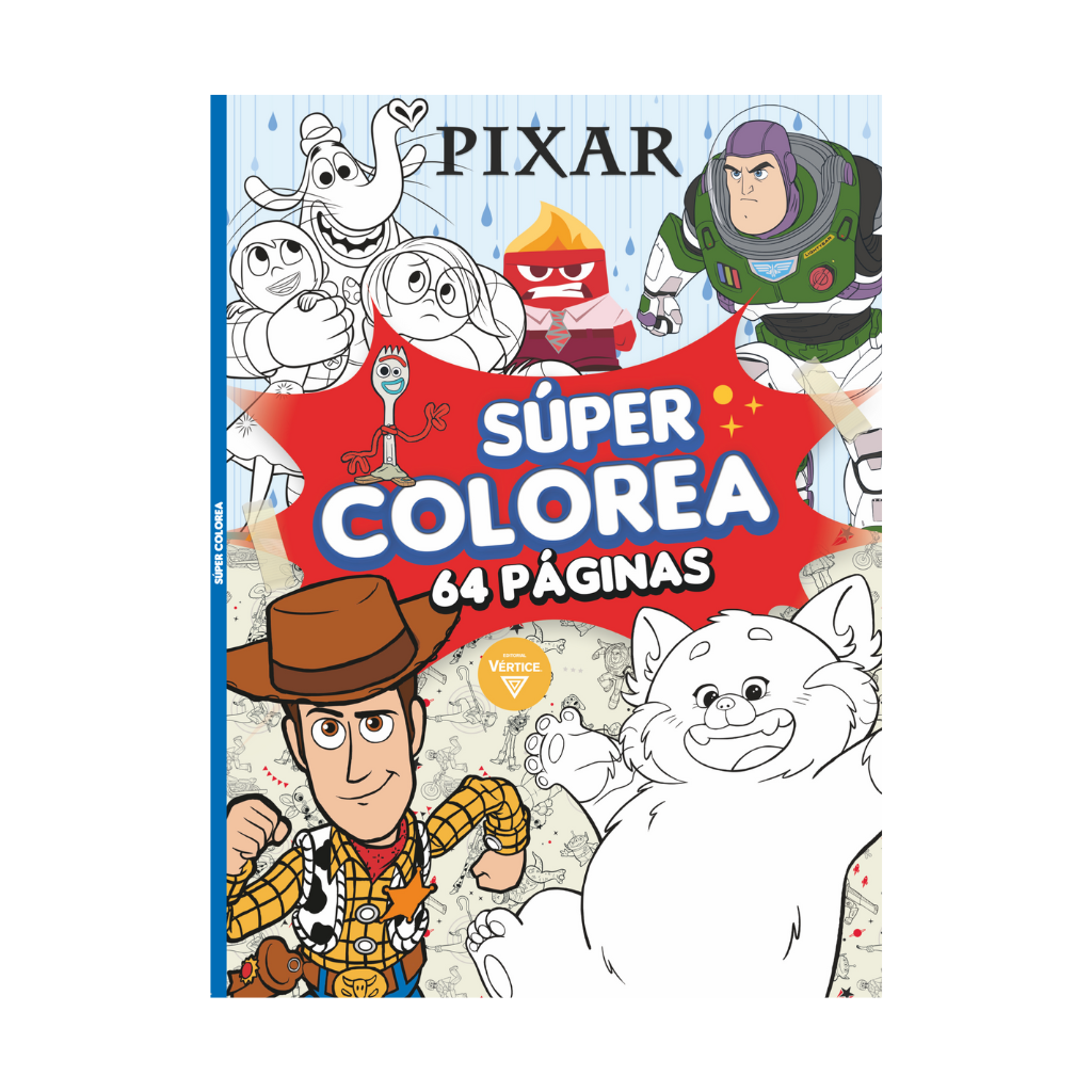 Libro actividades 64pag disney pixar