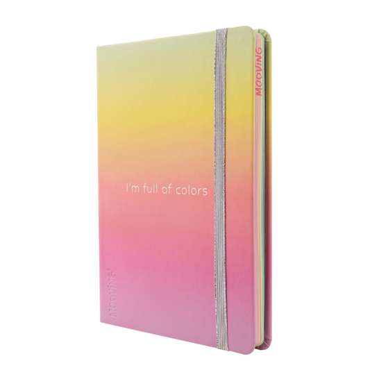 Mooving Notes A5 Tapa Dura Rainbow