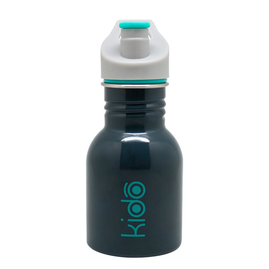 Botella Keep Metalica 335Ml Kido - Negro