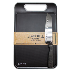 Set Tabla + Santoku Black Bull