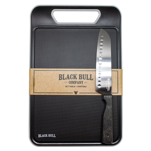 Set Tabla + Santoku Black Bull