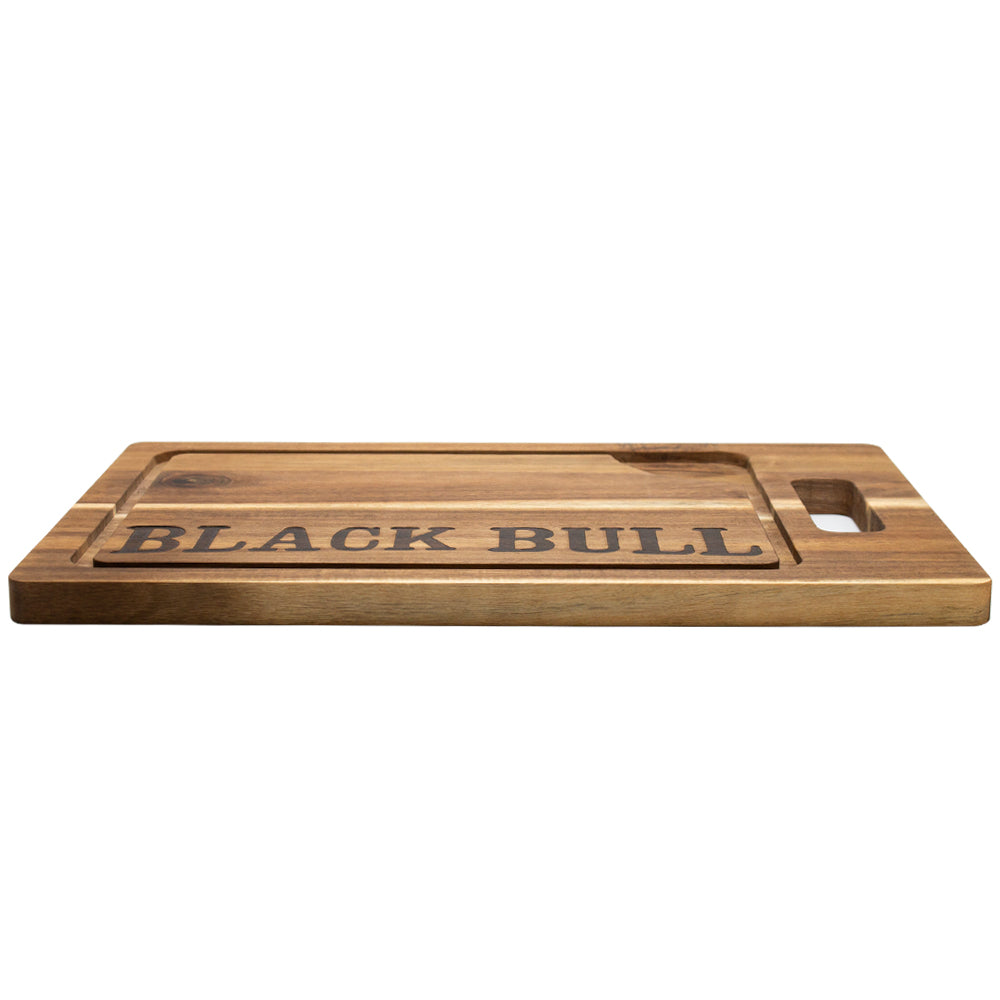 Tabla Madera 40Cm Negro Black Bull