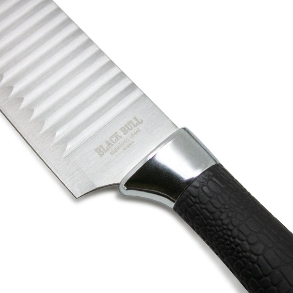 Set 3 Cuchillos Wave Black Bull