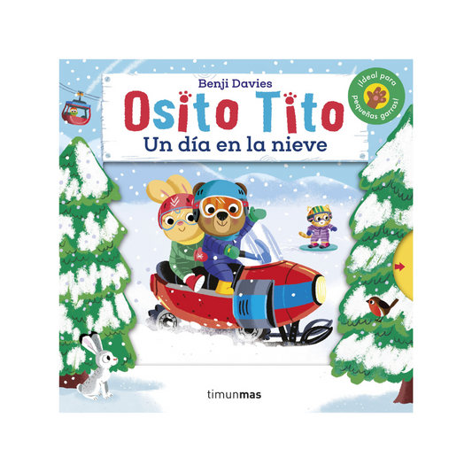 Combo Osito Tito Feliz Navidad Osito Tito Un Día En La Nieve y Osito Tito La Casa Encantada