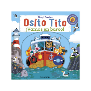 Combo 3 Libros Osito Tito: Un Día en la Granja + ¡Vamos en Barco! + Un Día en la Nieve