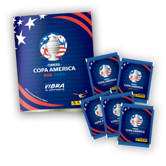 Pack 1 Album + 5 Sobres Copa America 2024