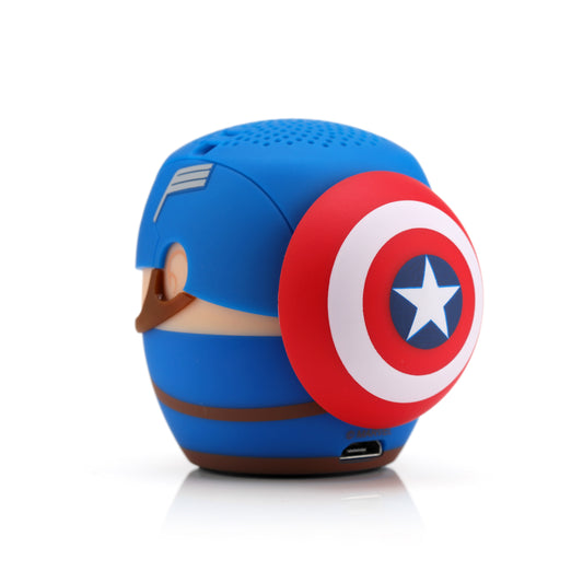 Parlante Bluetooth Portátil Captain America Marvel Bitty Boomers
