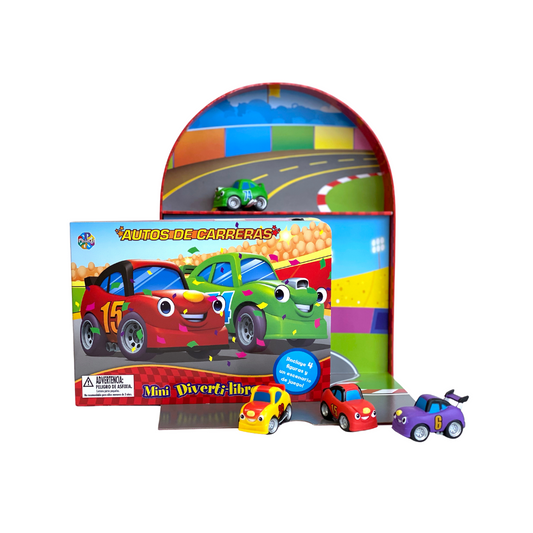 Autos De Carrera Mini Diverti-Libros