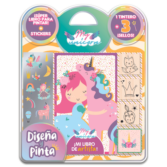 Blister Sellos Unicornios