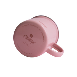 Mug Metalico 16Oz Keep Rosa