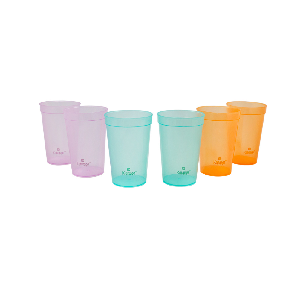 Set 6 Vasos Pp 500 Ml Keep