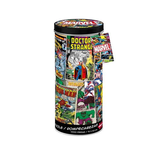 Puzzle 1000 Piezas Tubo 2 Modelos Surtidos Marvel Comic
