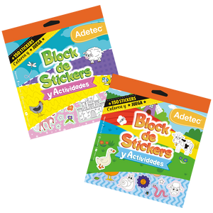 Pintando Y Trazando Coloreables - Block De Stickers Y Actividades