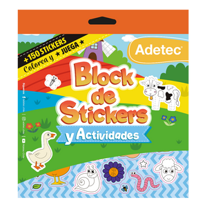 Pintando Y Trazando Coloreables - Block De Stickers Y Actividades