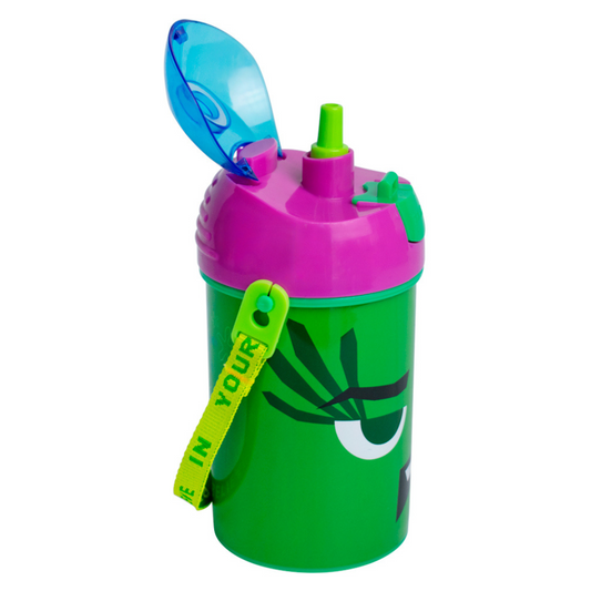 Vaso Infantil con Bombilla y Correa Intensamente 450ml