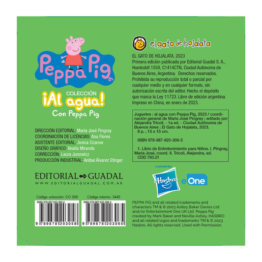 Peppa Pig - ¡Al Agua! Con Los Juguetes