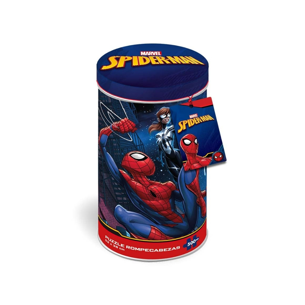 Puzzle 500 Piezas Tubo 2 Mod. Spiderman Tienda Copec